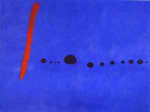 Blue-II-1961 Joan Miro